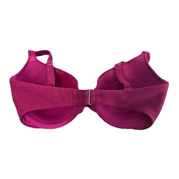 Victoria’s Secret Swim Shimmer Icon Push-Up Pink Bikini Top - Picture 3 of 6